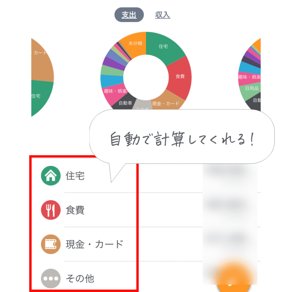 超ドケチ節約術で実際に使用しているマネーフォワードMEのスクリーンショット画像